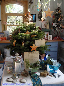 Botanic Bleu garden shed first Country French Christmas sale interior