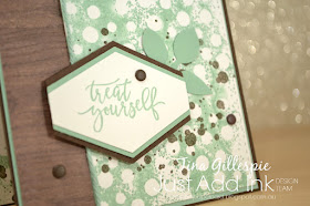 scissorspapercard, Stampin' Up!, Just Add Ink, Picture Perfect Birthday, Swirly Bird, Wood Textures DSP