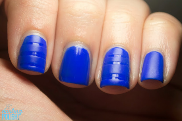 Nails, Nail Art, Sinful Colors Endless Blue, Blue, Matte