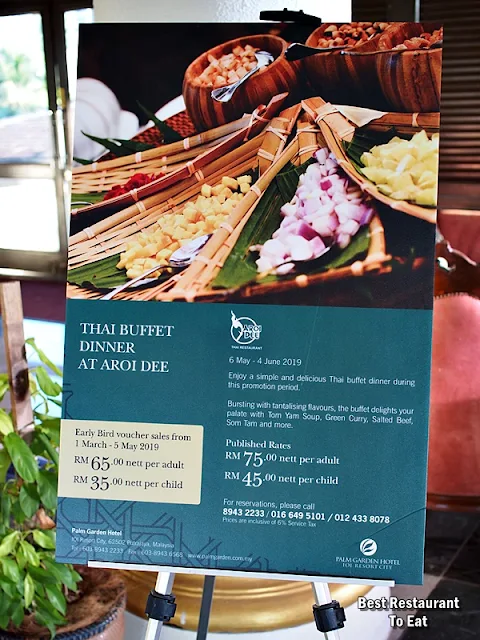 Ramadhan Thai Buffet Price 