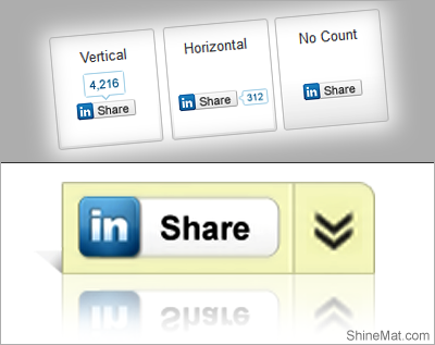 LinkedIn Share Buttons