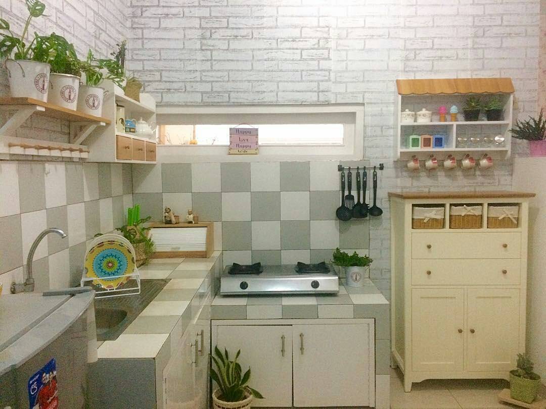 Inspirasi Desain Dalam Menyiasati Dapur Minimalis Rumah Shabby