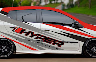 Cutting Sticker Mobil Ayla Putih, Inspirasi Terkini!