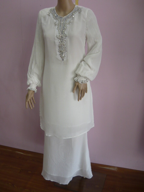 BusanaAnggun Dcollection BAJU KURUNG MODEN SIFFON PLAIN 