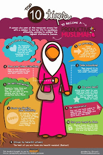 10 Tips untuk menjadi Muslimah Produktif