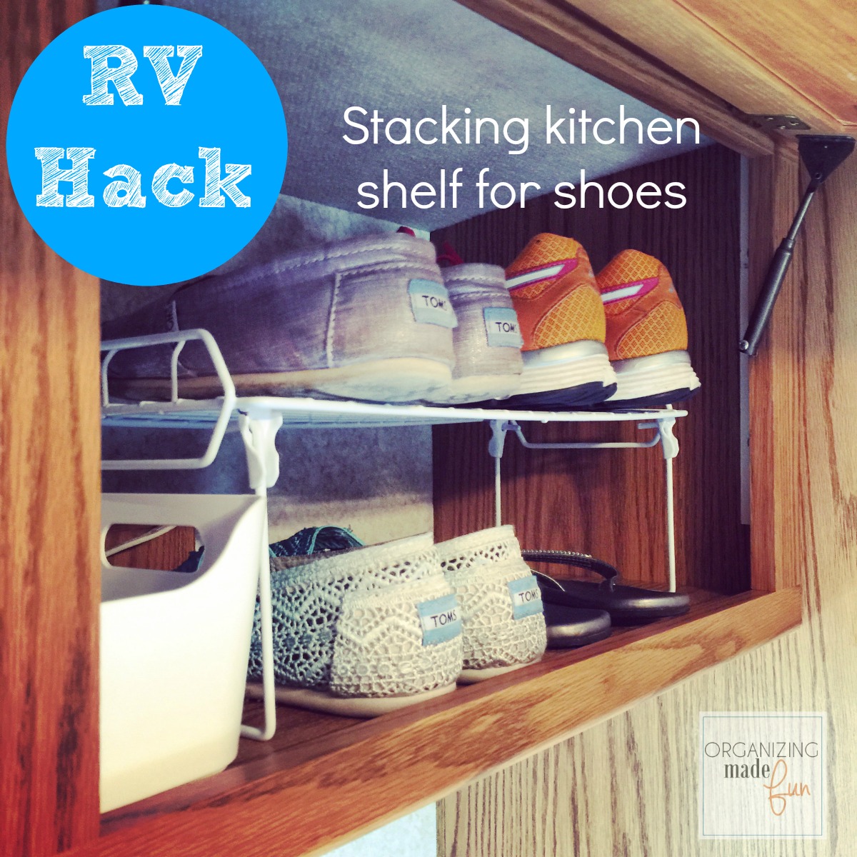 RV Organizing and Storage Hacks {Small Spaces 