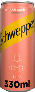 schweppes pink grapefruit