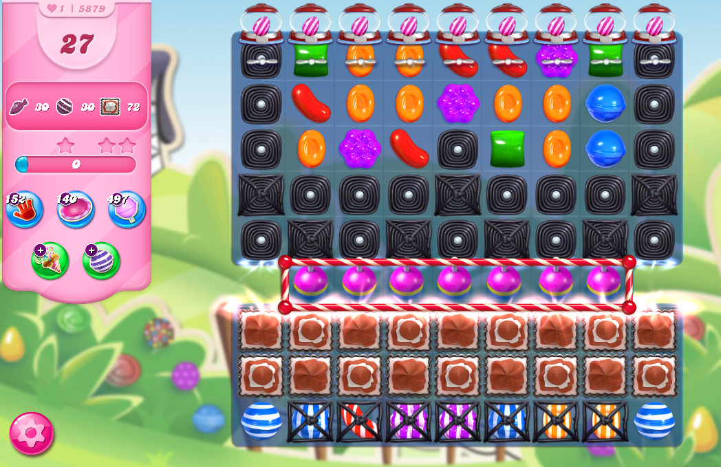 Candy Crush Saga level 5879