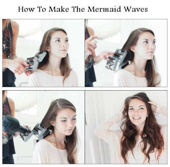 How To Make The Mermaid Waves