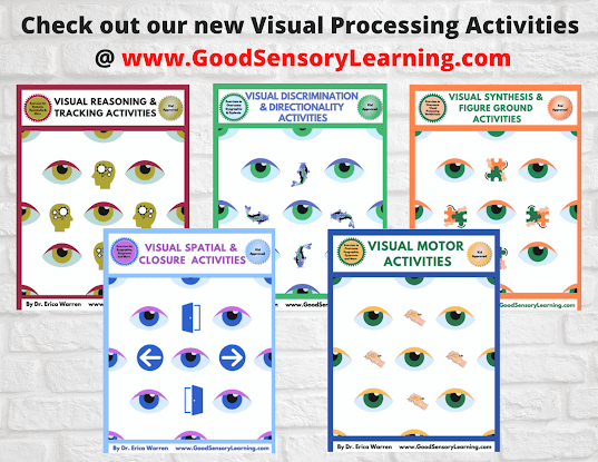 cover pages of visual processing activities