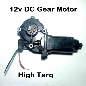 Car Window Lift Motor 2nd hand for science projects