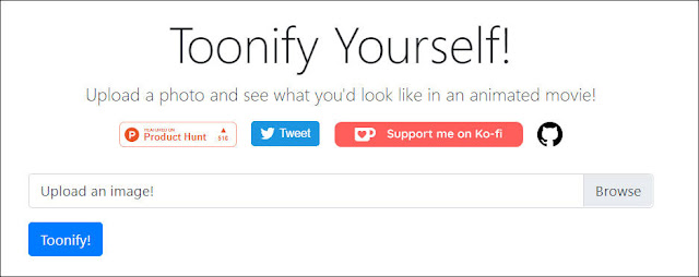 Toonify Yourself ：上傳你的人像，你也可以是迪士尼動畫的主角