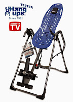 Teeter Hang Ups EP 960 Inversion Table for back pain relief. Relieves pressure on spine and joints. Improves flexibility, circulation, posture.
