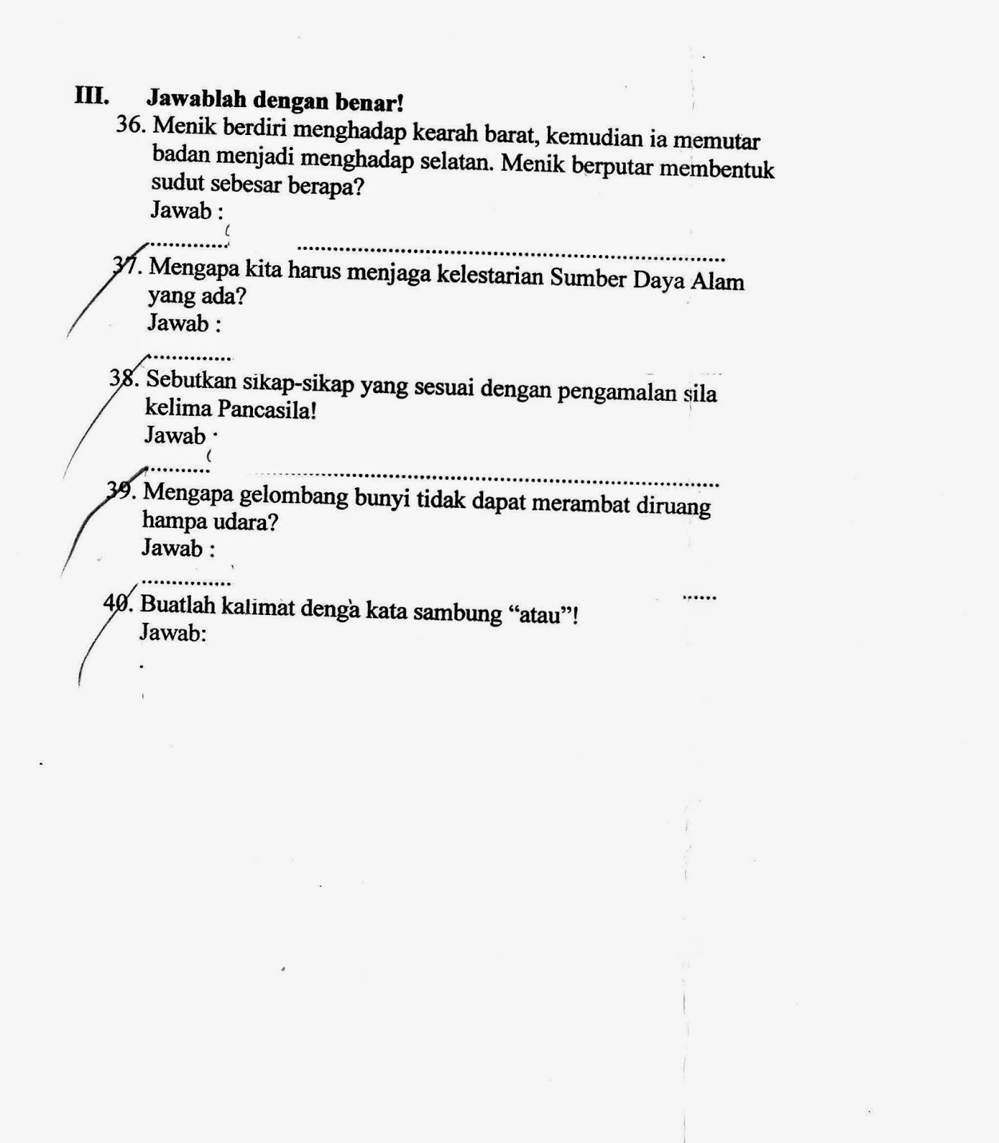 SD Kelas 4 Semester Genap TA 2014 2015 Download Lengkap