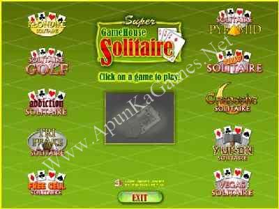 Super GameHouse Solitaire PC Game - Free Download Full Version