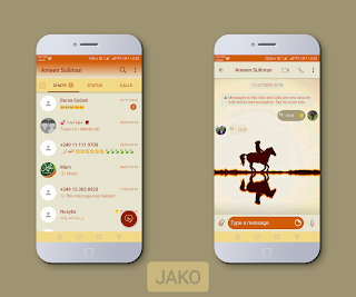 Horse Theme For YOWhatsApp & Fouad WhatsApp By Ameen Suliman