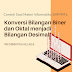 Contoh Soal Materi Informatika SMP/MTs Kelas 8 Konversi Bilangan Biner dan Oktal menjadi  Bilangan Desimal