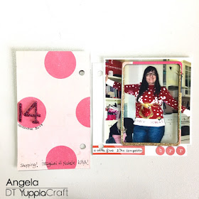 My December Daily 2017 by Angela Tombari for Yuppla Craft DT