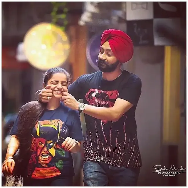 Punjabi couple Pics