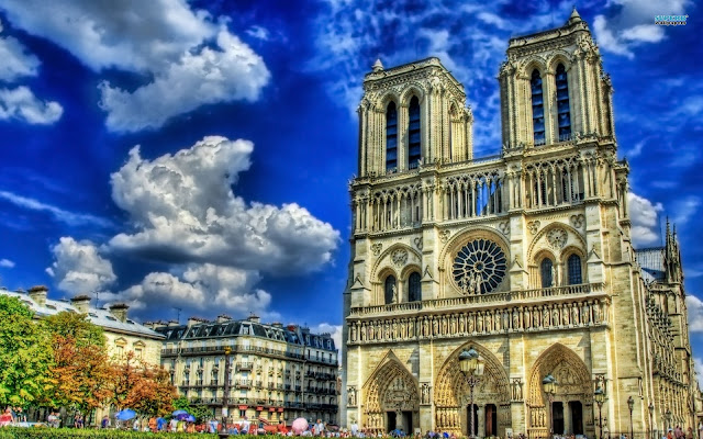Notre Dame de Paris_wallpaper_hd_9