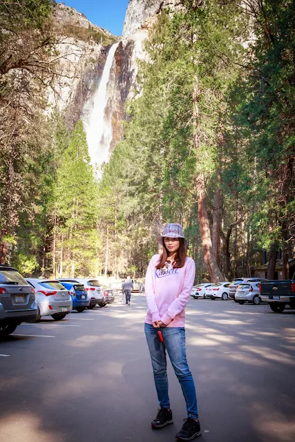 新娘面紗瀑布觀景點｜Bridalveil Fall Viewing Point