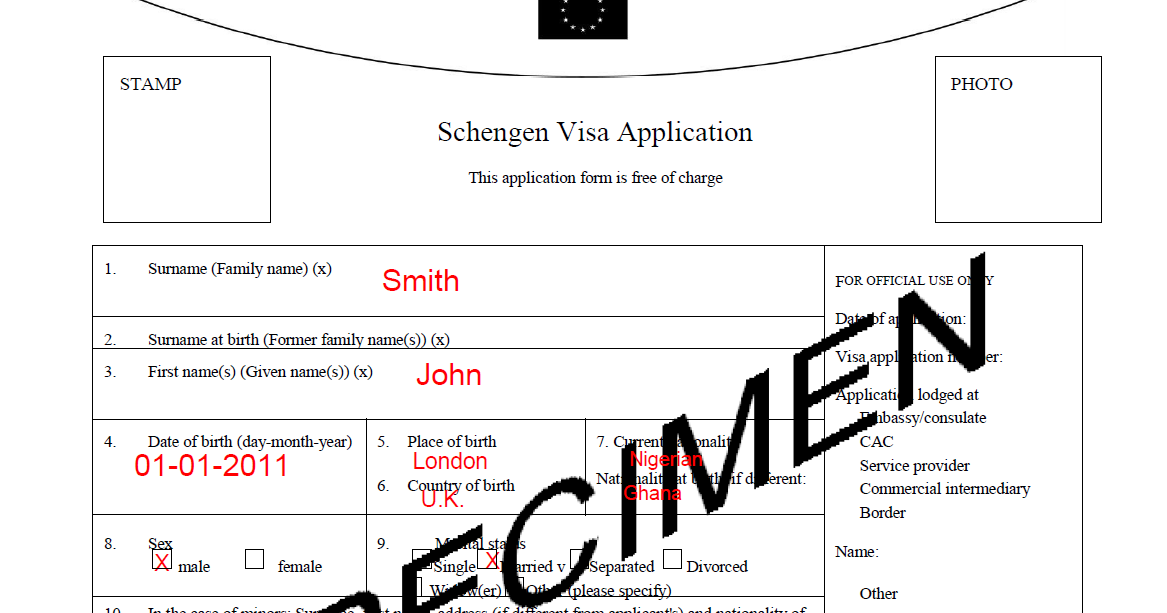 of country visa schengen application Sample out Schengen Visa Centre: filled Information of country visa schengen application Sample out Schengen Visa Centre: filled Information