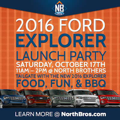 2016 Ford Explorer Launch Party at North Brothers Ford