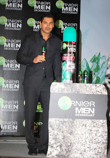 Actor John Abraham at Garnier?s New Mens Deodorant launch