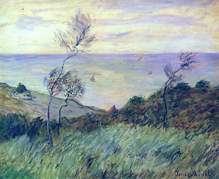 Cliffs of Varengeville, Gust of Wind, 1882