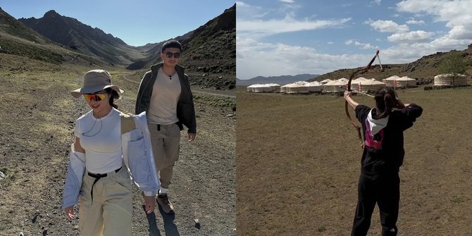 Potret Momen Seru Honeymoon Nikita Willy dan Indra Priawan Ke Mongolia