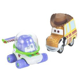 Disney Pixar Cars Toys - Pixar Cars Movie Moments: Buzz & Woody