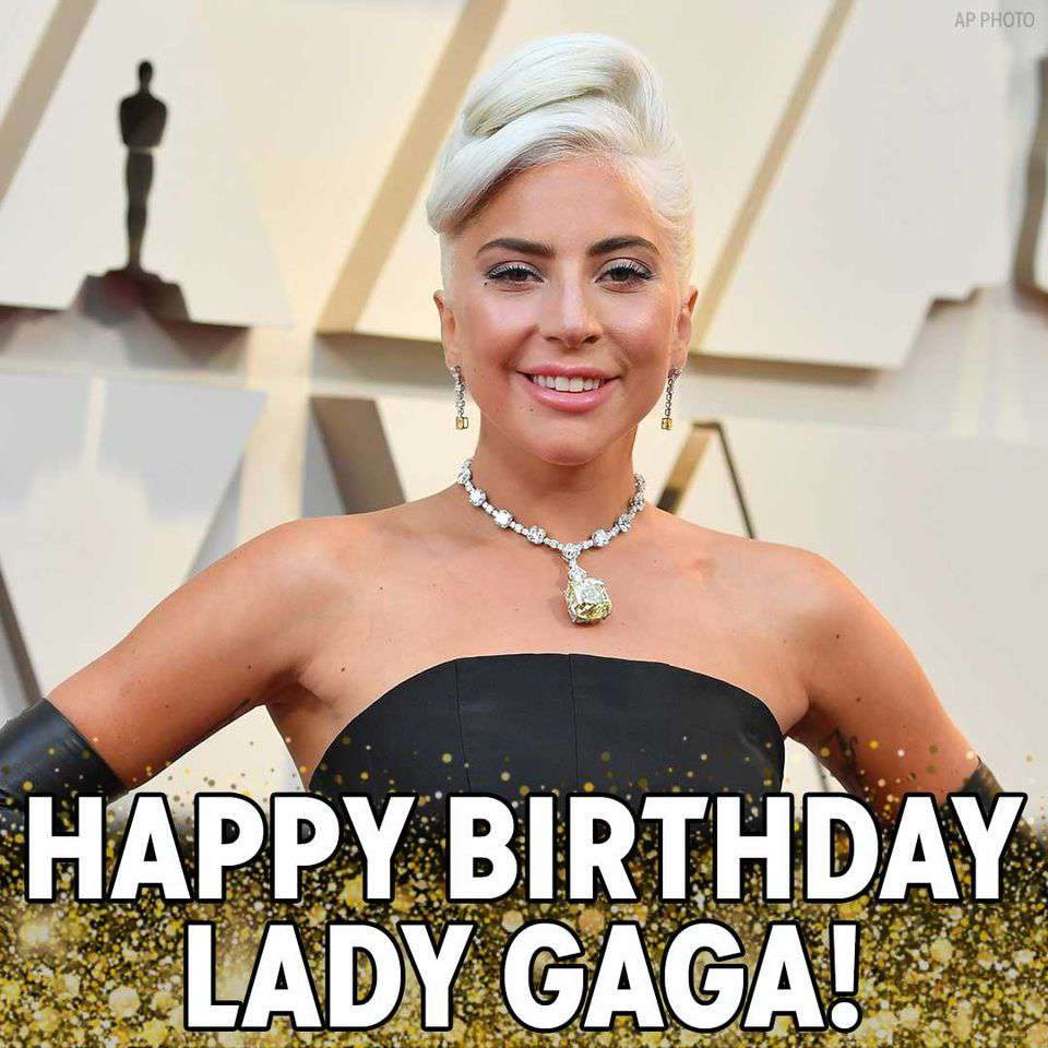 Lady Gaga's Birthday Wishes Awesome Picture