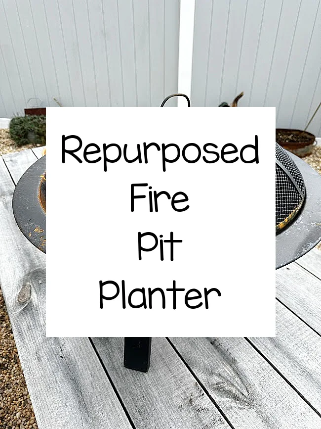 fire pit with overlay