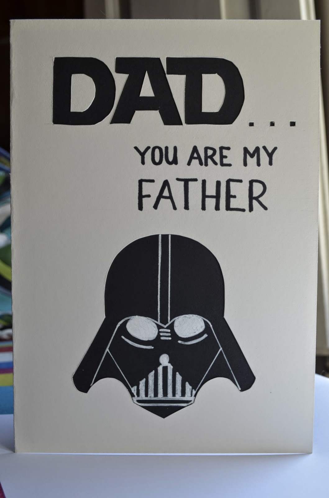 Star Wars Father's Day Card ~ Stuff and Spice