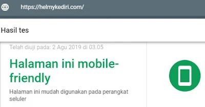 Website yang Mobile Friendly