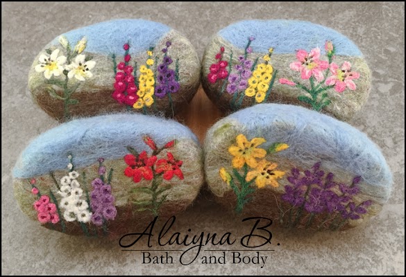 New Felted Soaps