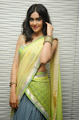 Adah sharma glam pics in saree-thumbnail-5