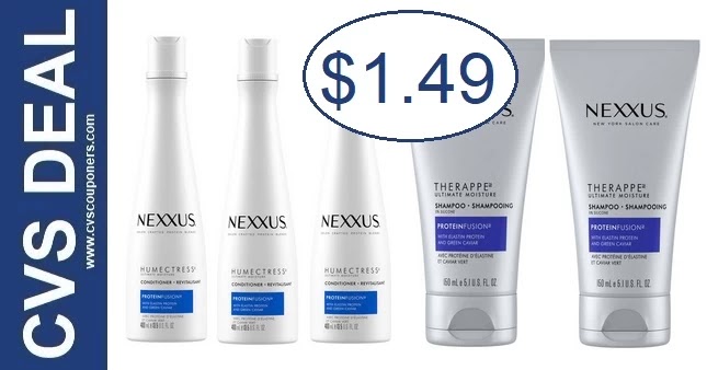Nexxus Shampoo CVS Deal