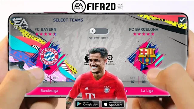 تحميل لعبة فيفا fifa 2020 للاندرويد والكمبيوتر || ألعاب كرة قدم