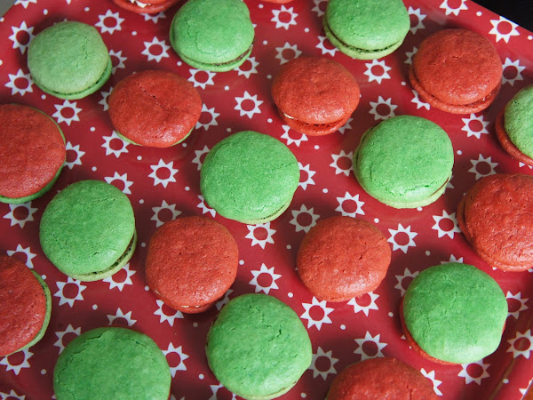 REZEPT: weihnachtliche Macarons