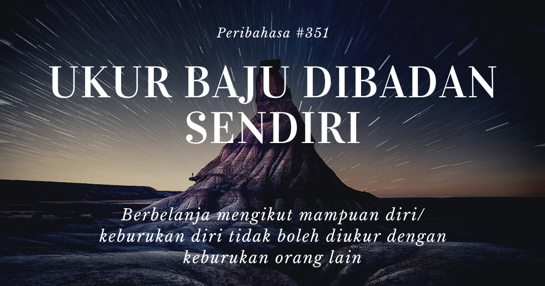 Ibucida 351 Ukur Baju Dibadan Sendiri