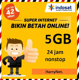 injek paket kuota indosat