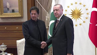 Imran khan with Turkish President