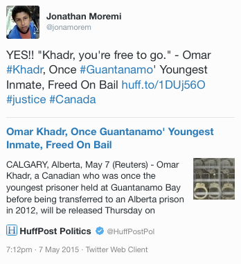 http://www.huffingtonpost.com/2015/05/07/omar-khadr-guantanamo_n_7233842.html