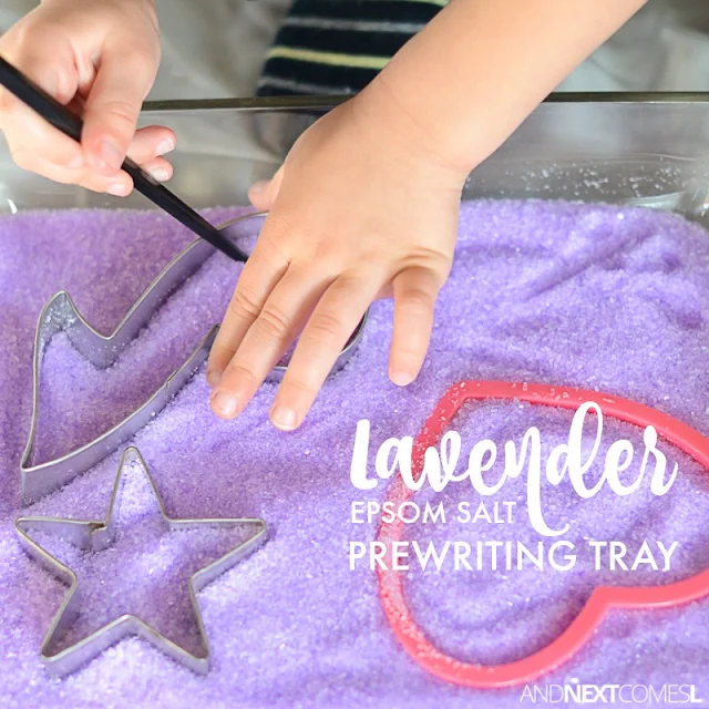 Fine motor prewriting activities