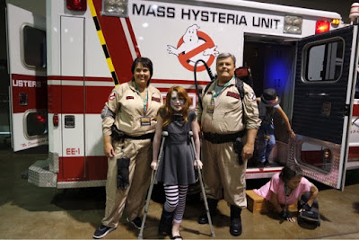 Ghostbusters and Rose Siggins, who plays Legless Suzie on American Horror 