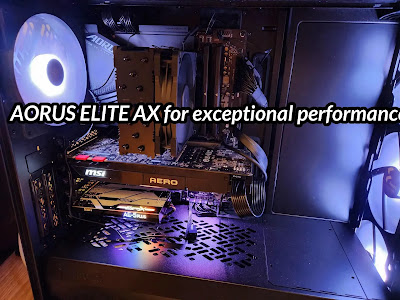 AORUS ELITE AX for exceptional performance.