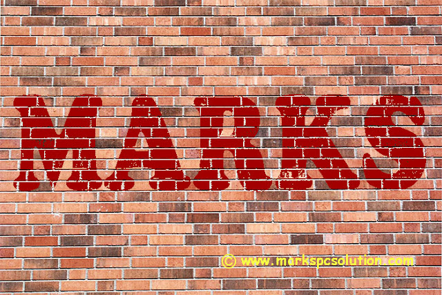 Blending Text with Brick Wall