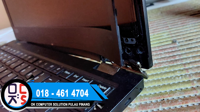 SOLVED : REPAIR LAPTOP LENOVO | LAPTOP SHOP | LAPTOP LENOVO THINKPAD | MODEL L390 | HINGE BROKEN | CASE BROKEN | REPAIR HINGE & CASE | NEW TOP CASE LENOVO THINKPAD L390 REPLACEMENT | LAPTOP SHOP NEAR ME | LAPTOP REPAIR NEAR ME | LAPTOP REPAIR PRAI | KEDAI REPAIR LAPTOP PRAI