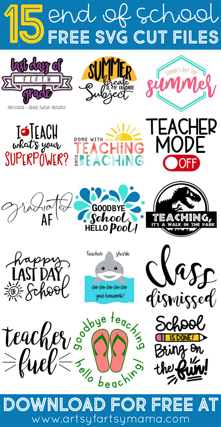 Download Teacher Mode Shirt with 15 Free End of School Cut Files ...